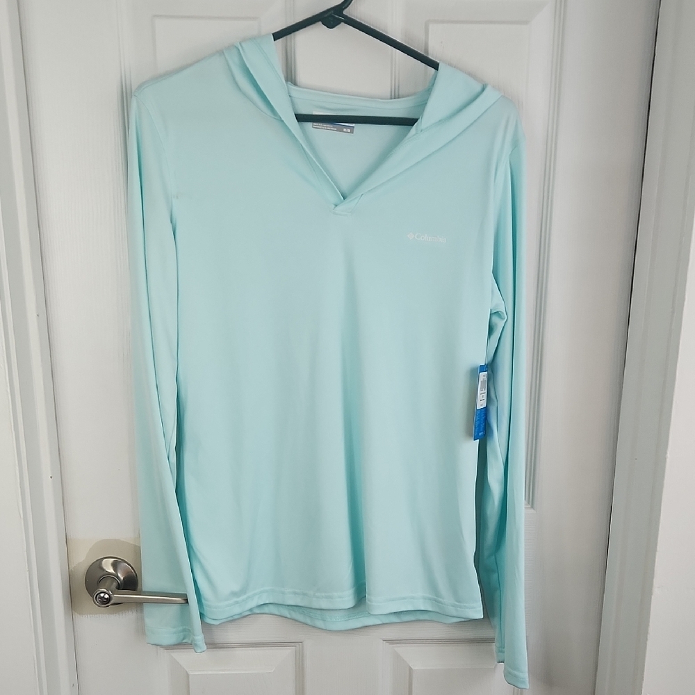 Columbia Aqua Long Sleeve Hoodie